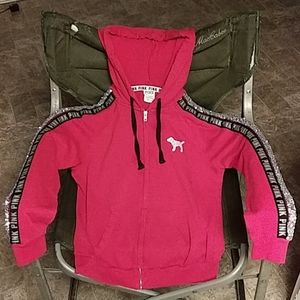 Red PINK brand tracksuit